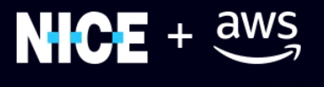 NICE and aws logos
