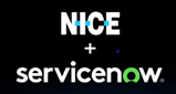 NICE and ServiceNow logos